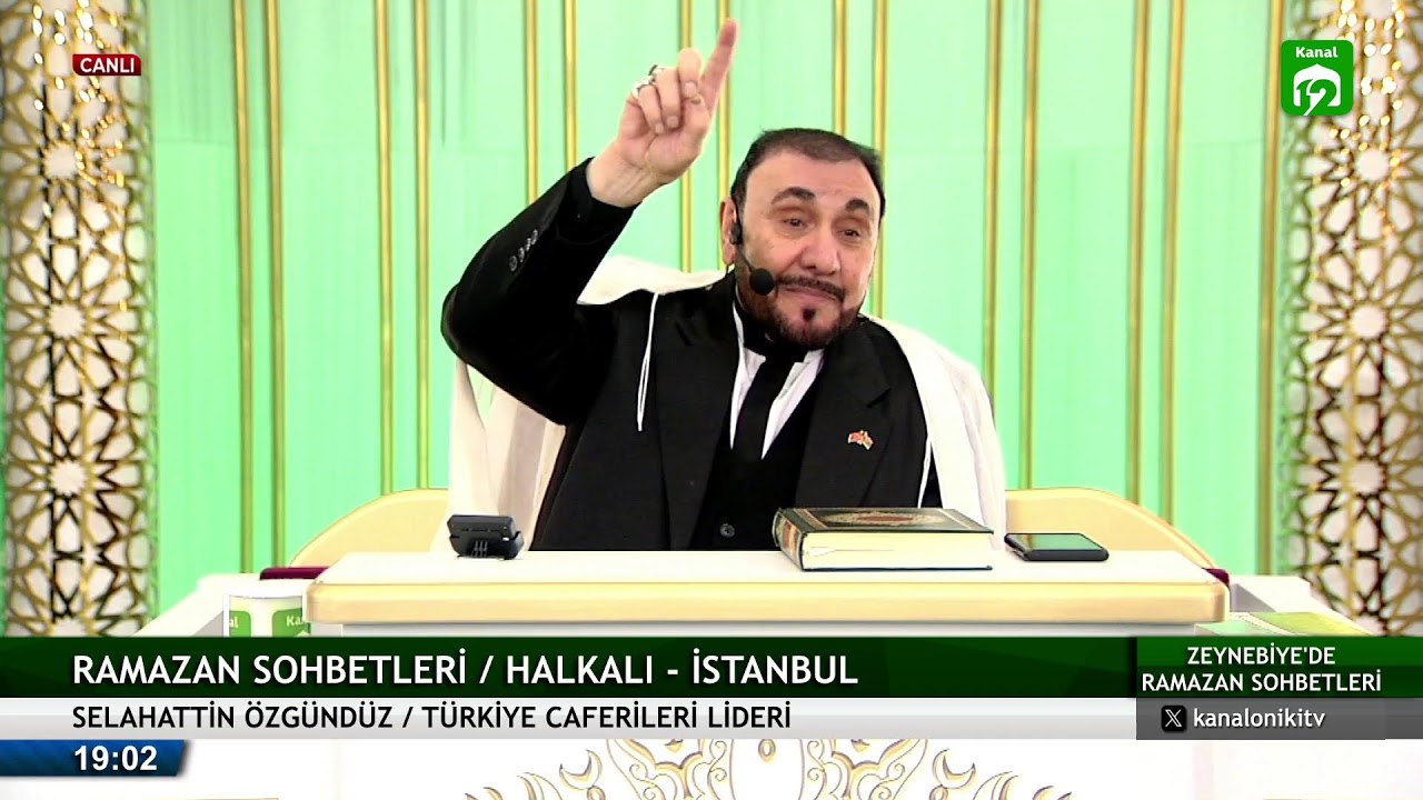 🔴KANAL 12 CANLI YAYIN / ZEYNEBİYE'DE RAMAZAN SOHBETLERİ