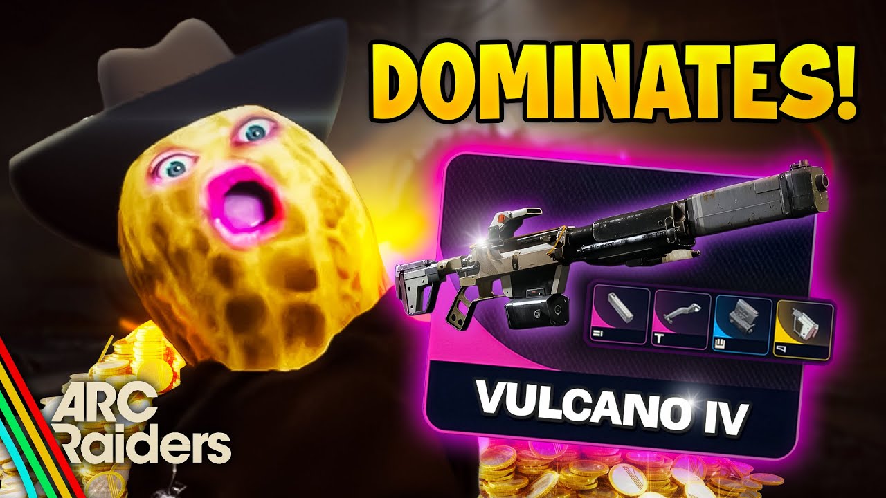 TheBurntPeanut Changed the Entire Raid With a Vulcano IV | Arc Raiders