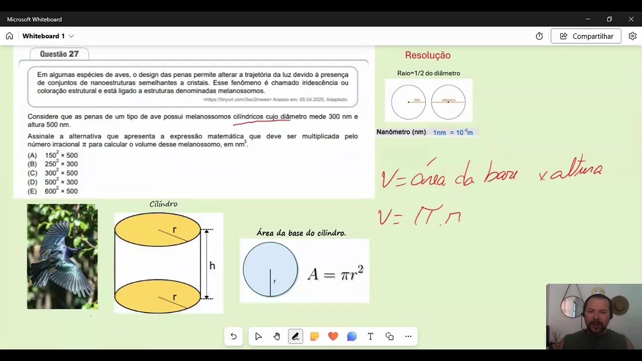 Vestibulinho Etec 2026 questão 27 matemática