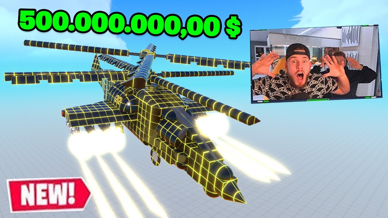 wer BAUT den BESTEN KAMPF HELICOPTER in Trailmakers!
