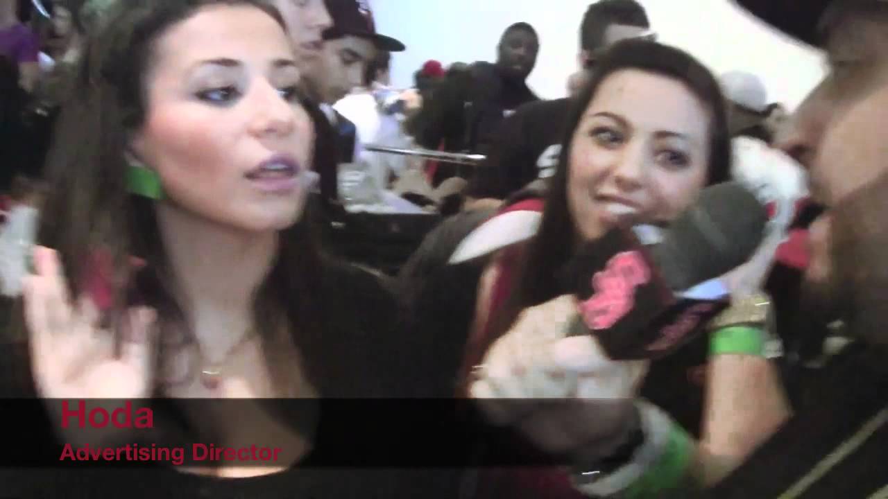 Strawberry Blunt at the DunkXchange. Interviews with Takeover & FlyKickz