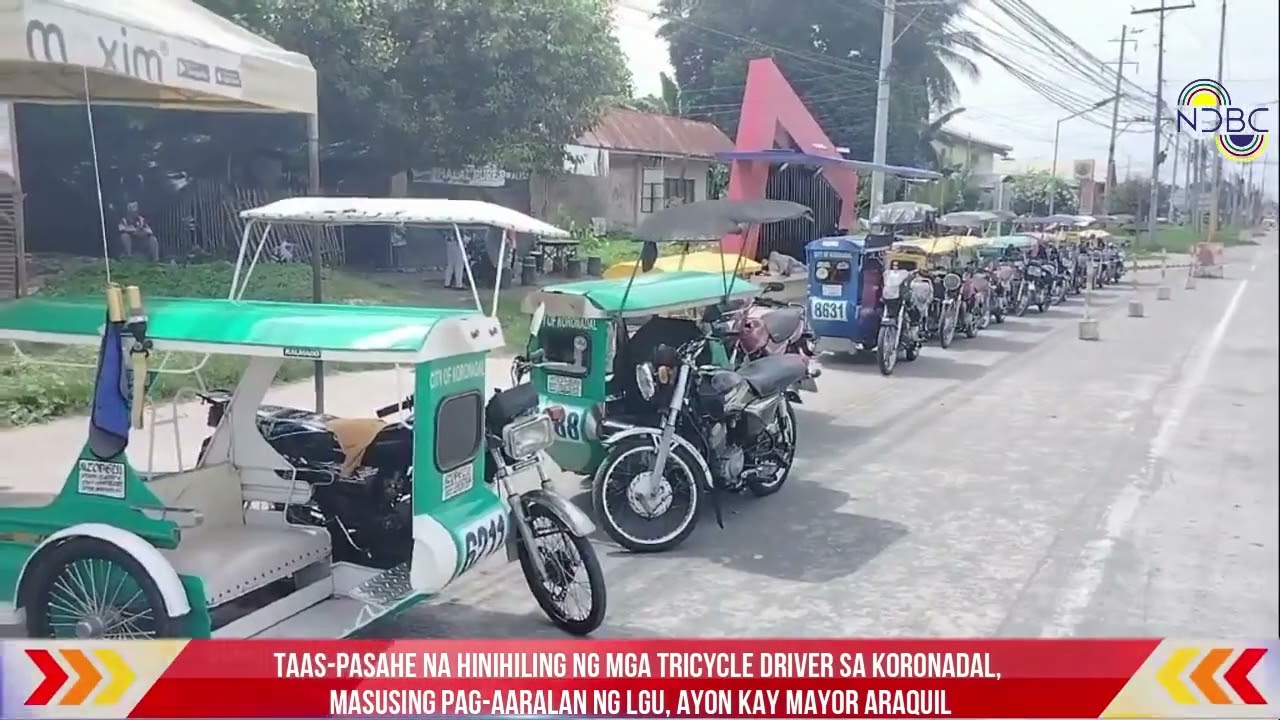 TAAS pasahe na hinihiling ng mga tricycle driver sa Koronadal, masusing pag aaralan ng LGU