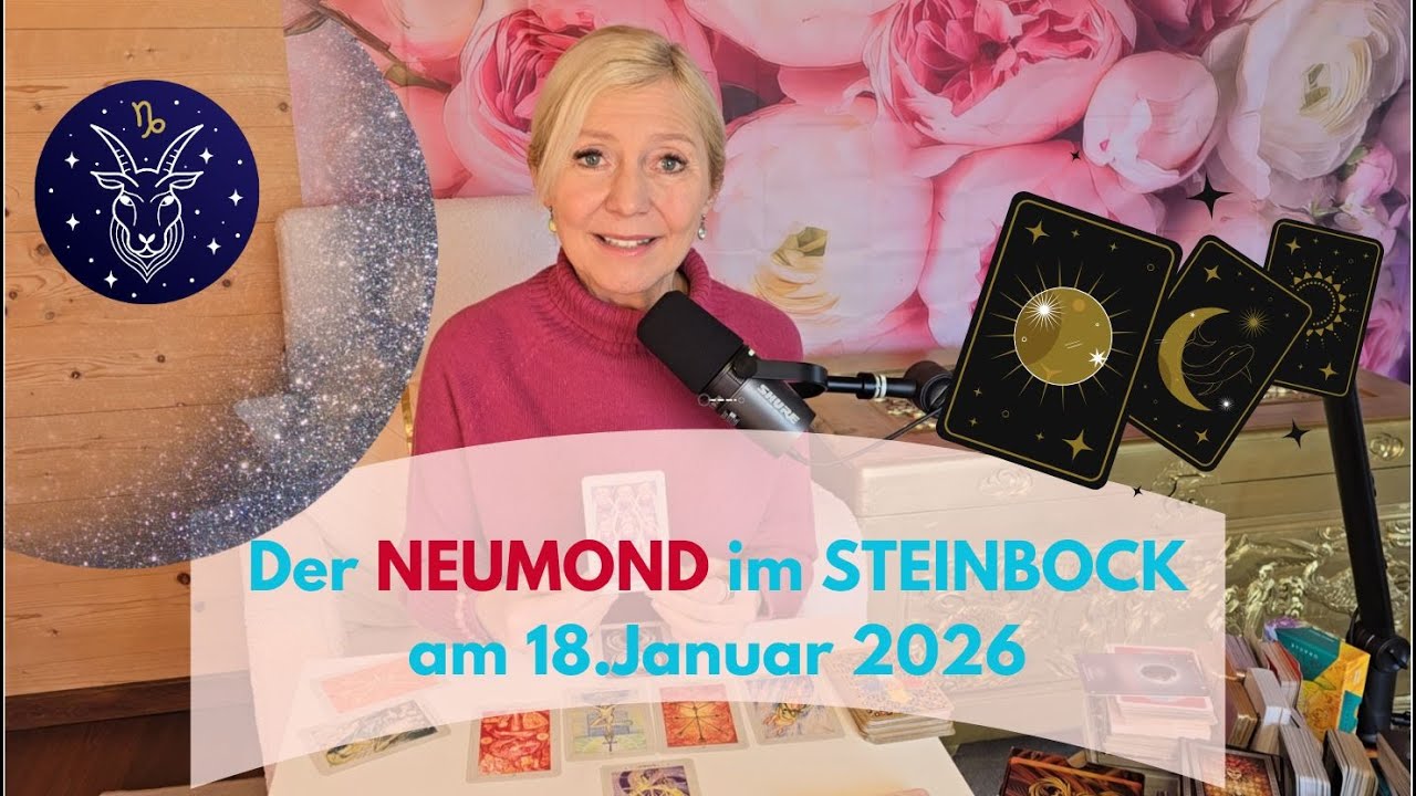 NEUMOND im STEINBOCK - Das Tor zum Neubeginn in Wahrhaftigkeit- 18.Januar 2026💫💎❤️