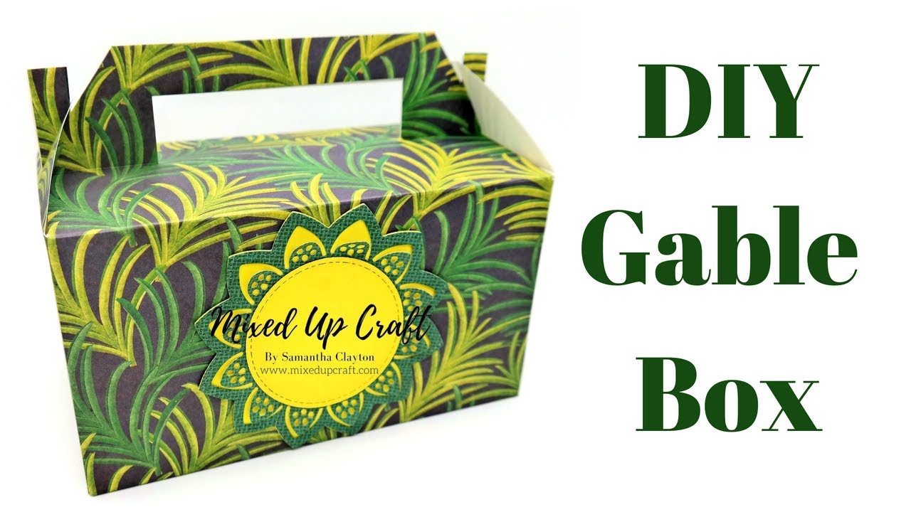 Gable Box | Lunch Box Video Tutorial | Original Design