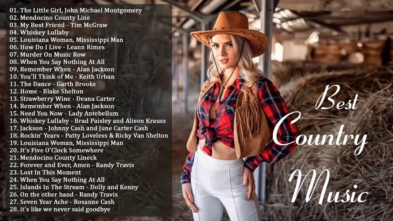 Most Popular Country Songs Of All Time - Top 30 Greatest Hits Classic Country Songs Of 80s