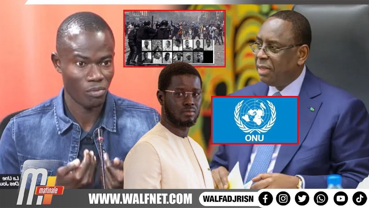 Candidature de Macky à l'ONU,réaction de Diomaye