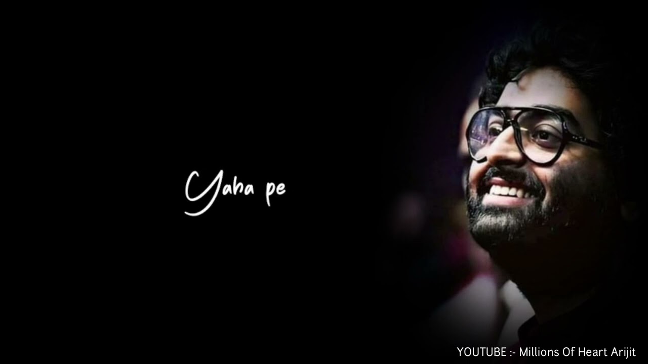 Vida Karo | Arijit Sir | Magical Voice | Lyrics Black Screen WhatsApp Status | 🤍