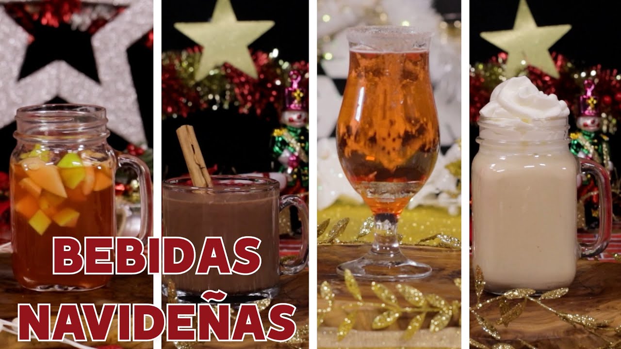 4 Bebidas para tu cena navide&ntilde;a.| ActitudFem