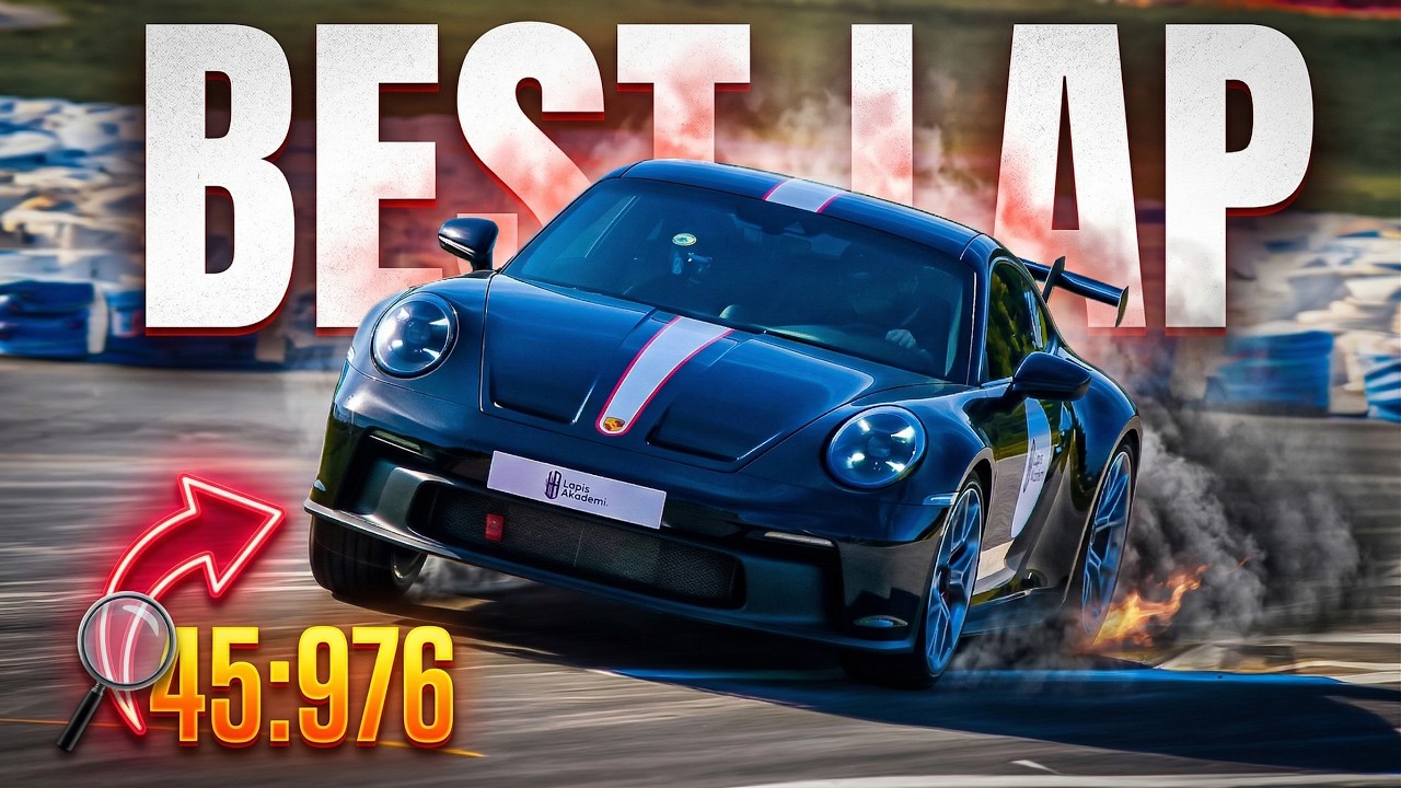 Süre Yaparken Arabanın Lastiği Çıktı ! | Porsche İle KAZA Atlattık !