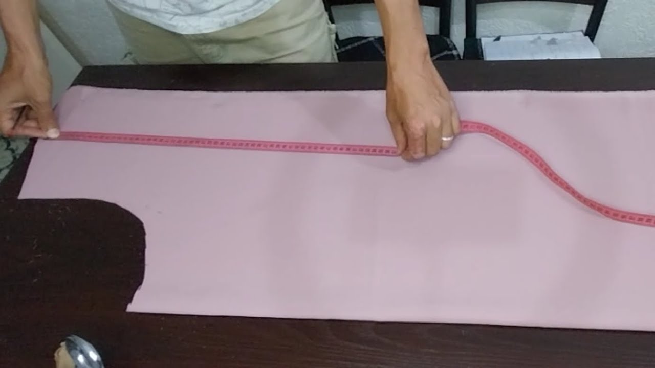 الطريقة الصحيحة لفصالة جلابة بلدية ( عادية )👍