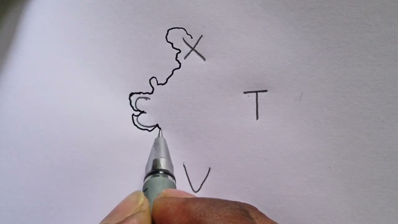 India Map Drawing From XTV3 || india map drawing from letters