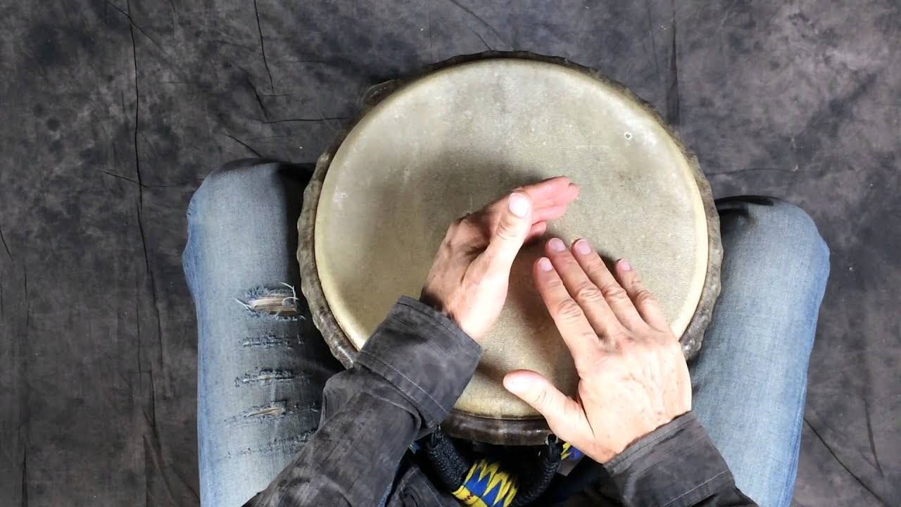 Djembe Lesson - Practicing the Break for Passport rhythm