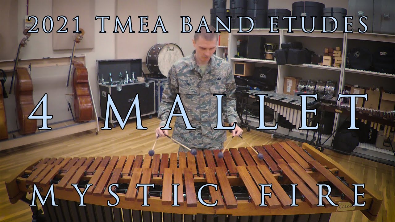 2020-2021 TMEA All-State 4-Mallet Marimba Etude 