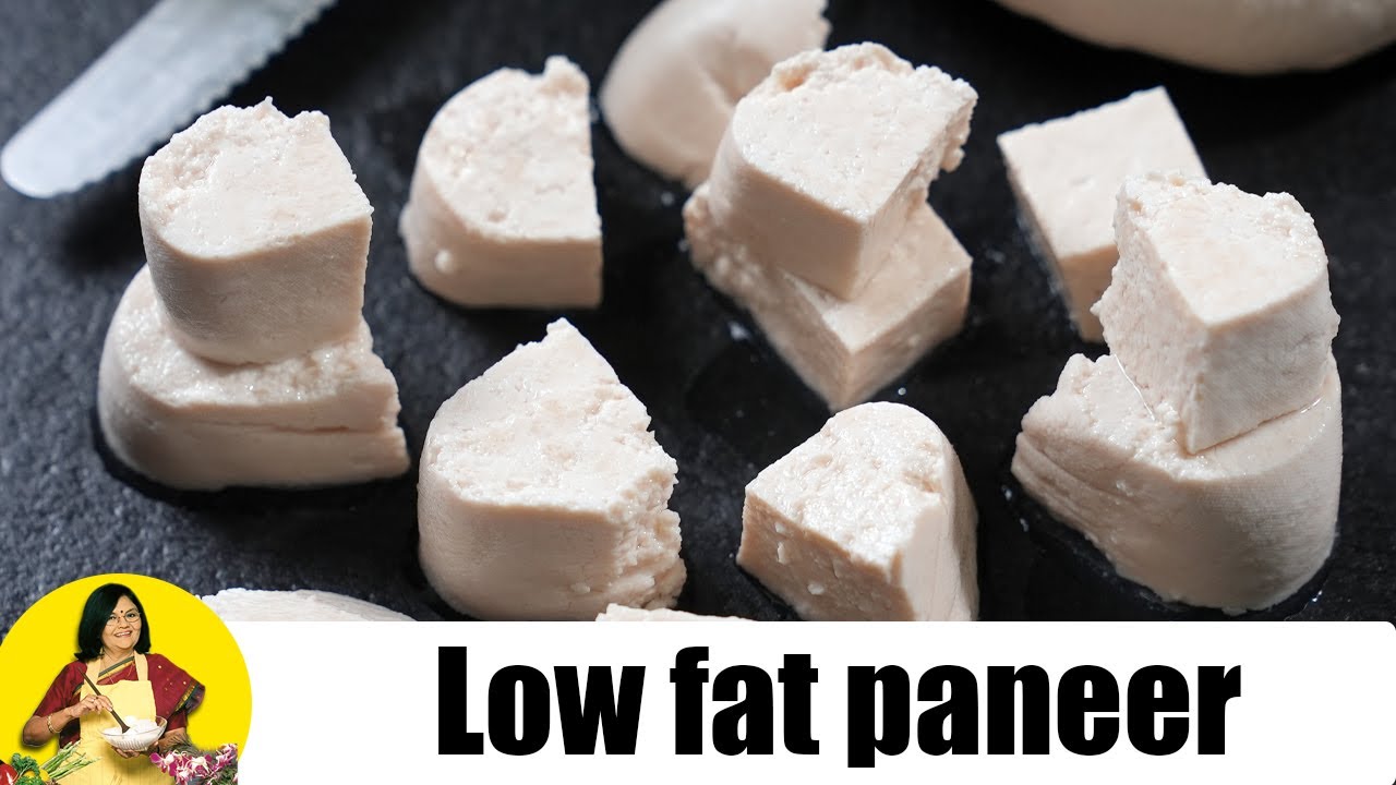 लो-फॅट पनीर रेसिपी (Low Fat Paneer Recipe) by Tarla Dalal