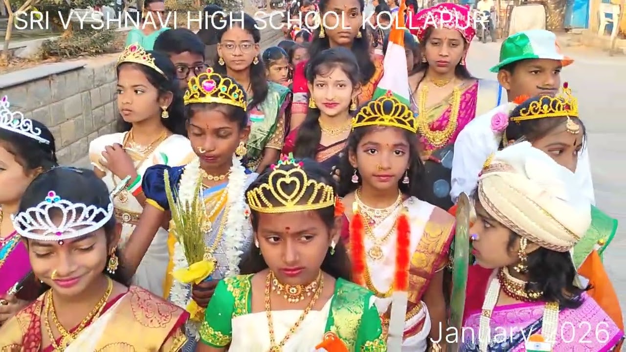 January.26.2026 | Sri Vyshnavi High School Kollapur 