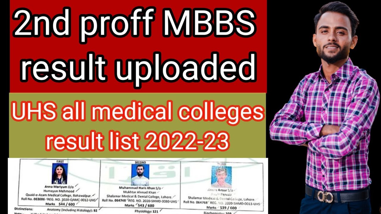 UHS second professional mbbs result 2022-23\\uhs all medical colleges 2nd proff mbbs result 2022