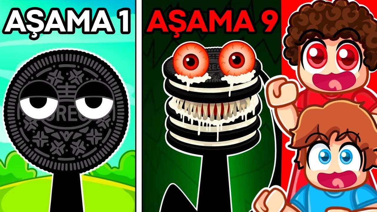 En KORKUNÇ SPRUNKİ OC: OREO (Aşama 1-17)