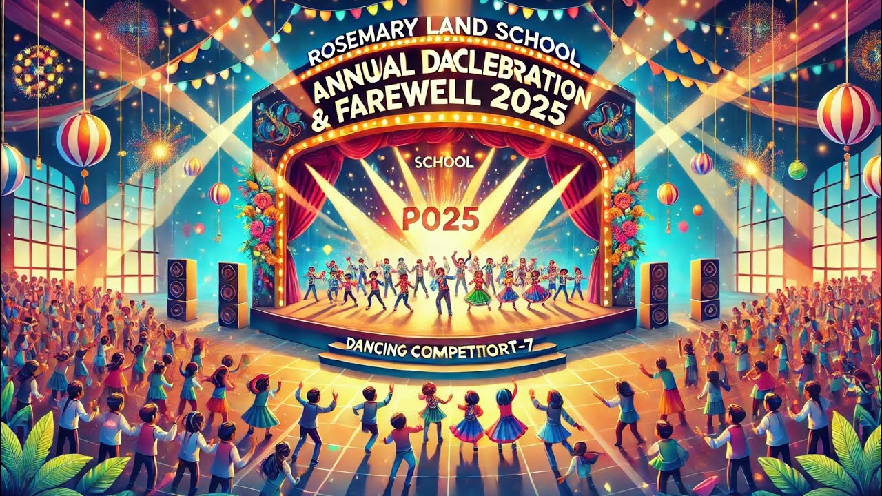 Rosemary Land School | Annual Day Celebration & Farewell 2025 | Dancing Competition  Part- 7