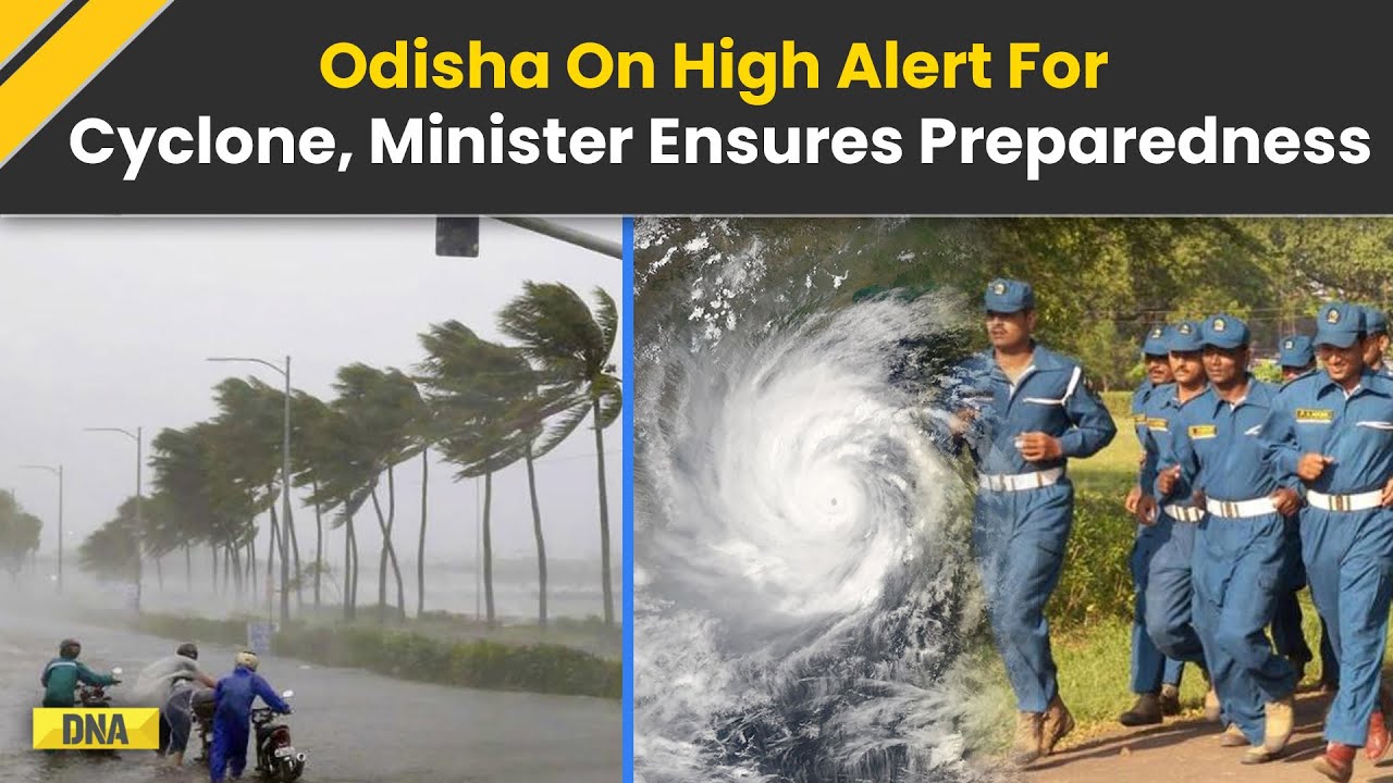 Odisha News: Odisha On High Alert For Cyclone Amid IMD's Twin Low Pressure Forecast | Odisha Cyclone