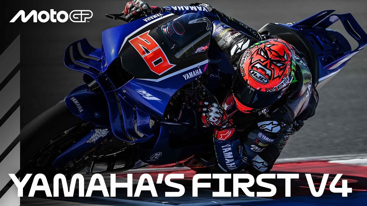 Everything you need to know about Yamaha's V4 engine! 🔎 | MotoGP&trade; Workshop