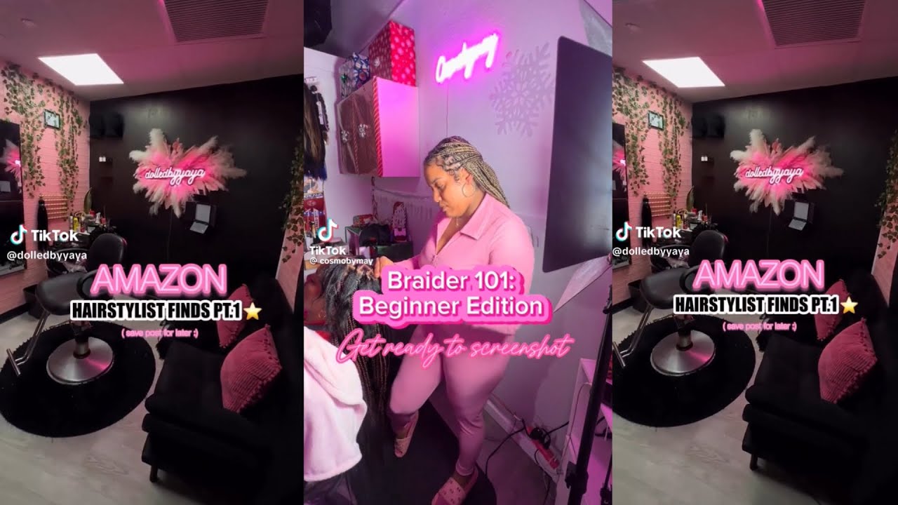 Hair Braider and Hairstylist Amazon Must Haves | TikTok Compilation
