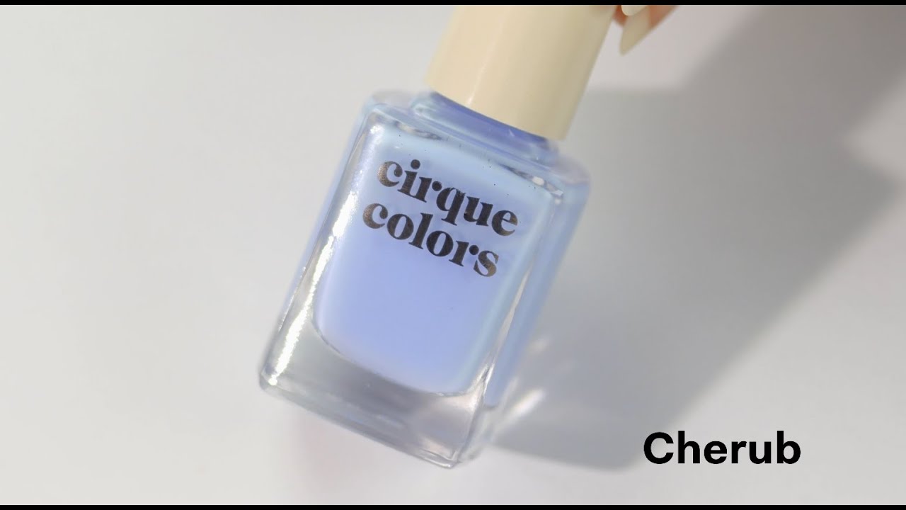 CHERUB | Cirque Colors Light Blue Sheer Crelly Nail Polish