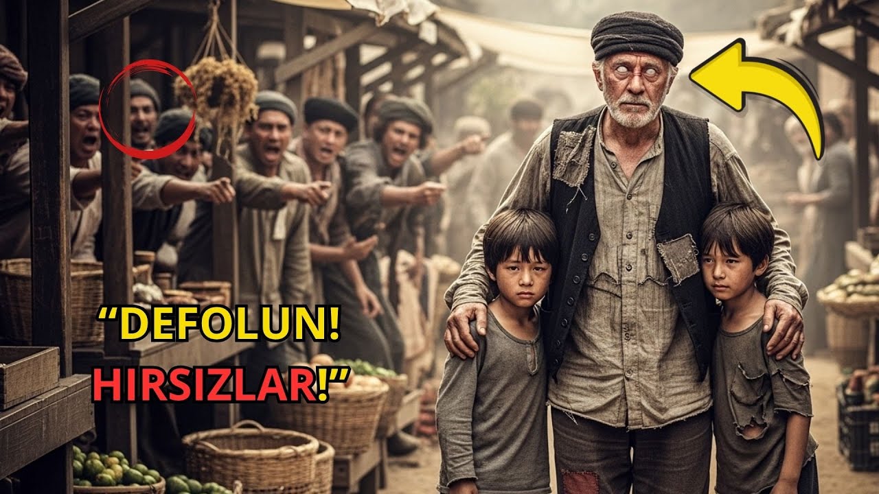 Kör Ve Yalnız Bir Usta, Pazarda Iki Yetim Hırsızı Kurtarıp Yanına Aldı, Yıllar Sonra Ise…