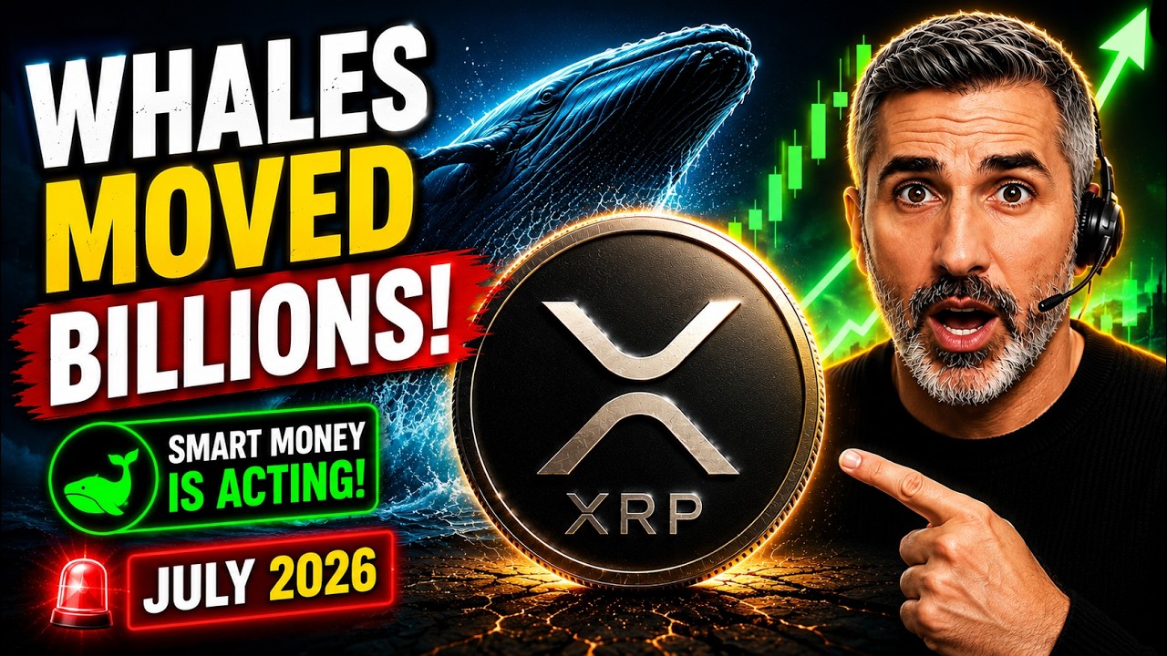 XRP News TODAY: Whales Are Moving Billions While Everyone Watches the Wrong Thing 🚨