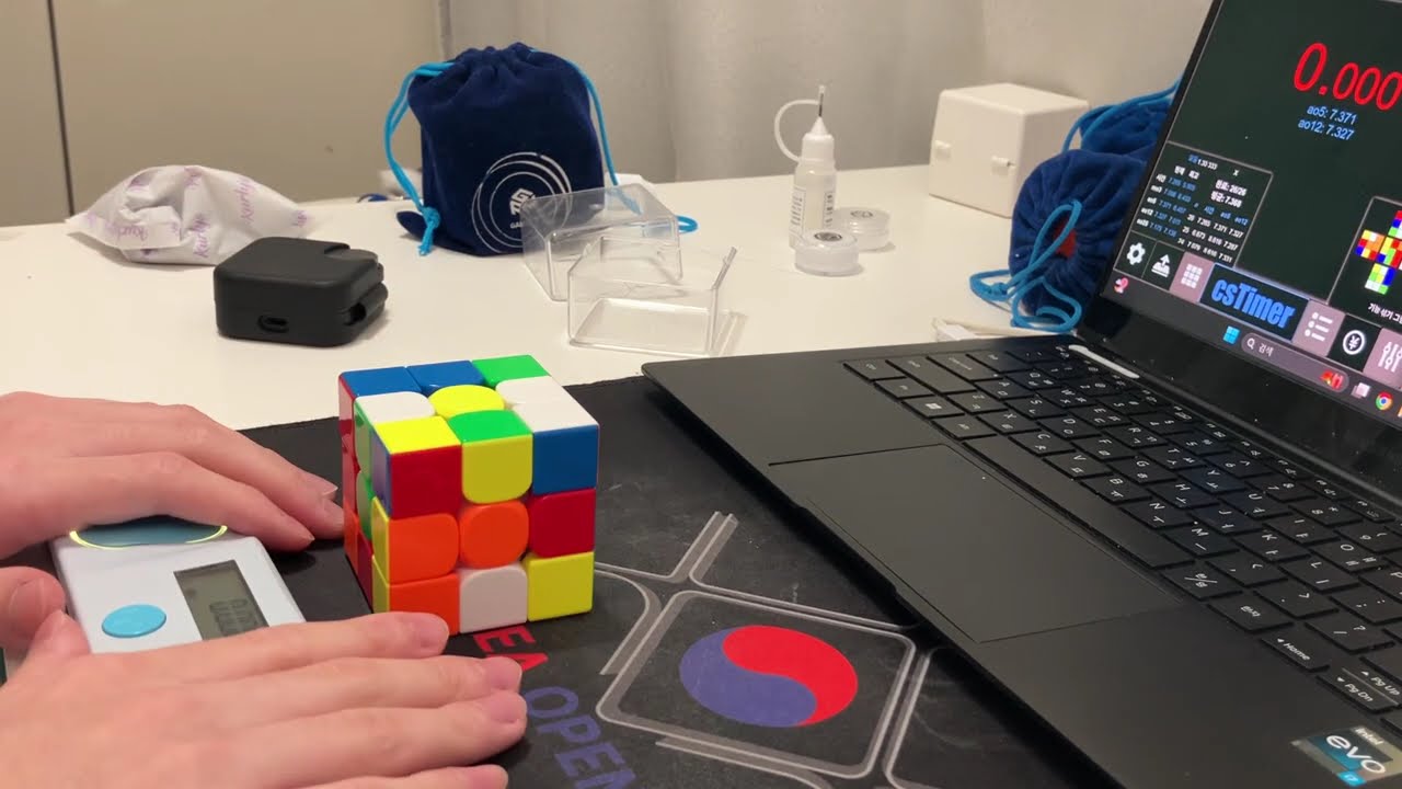 7.33 3x3 average of 100 (7.27 pb ao50)