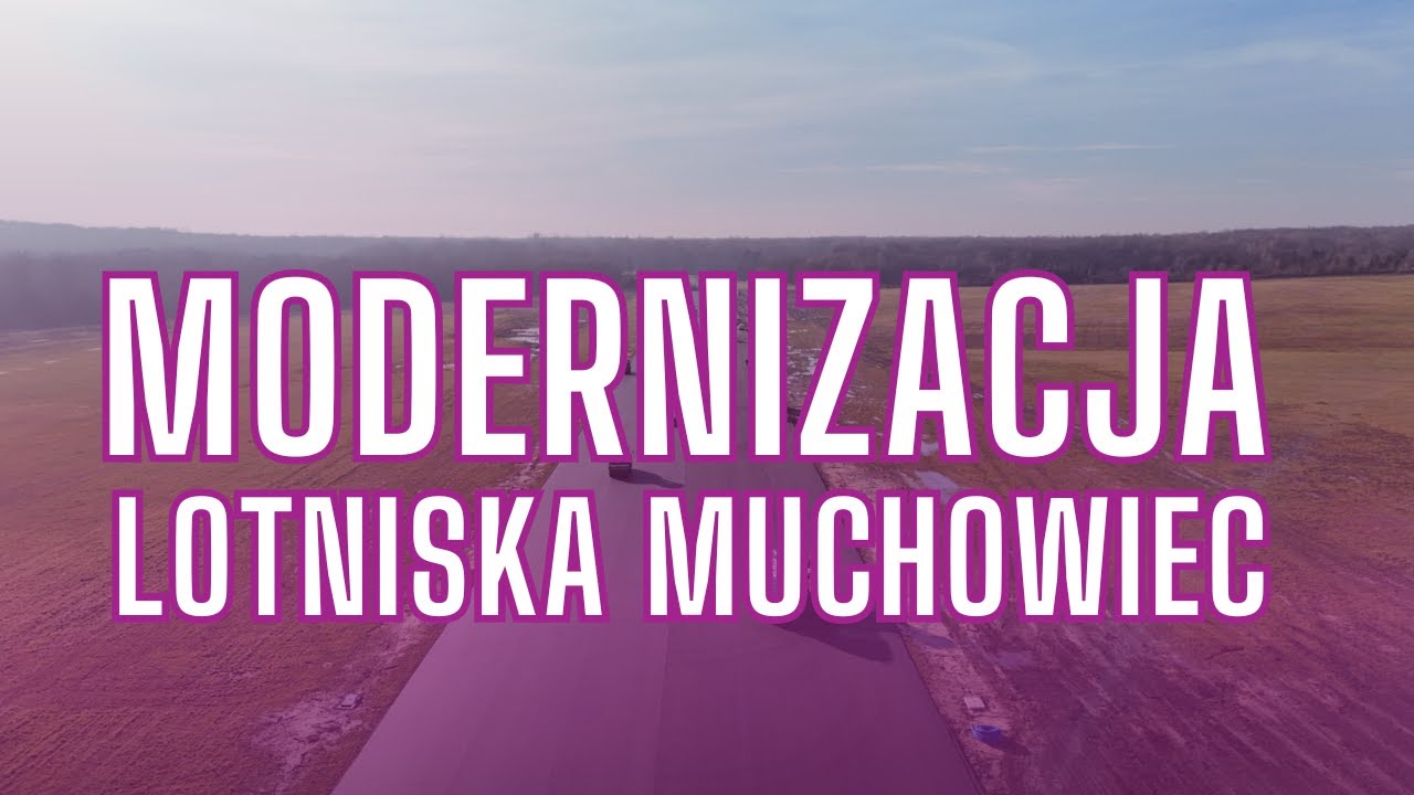 Trwają prace na lotnisku Muchowiec w Katowicach