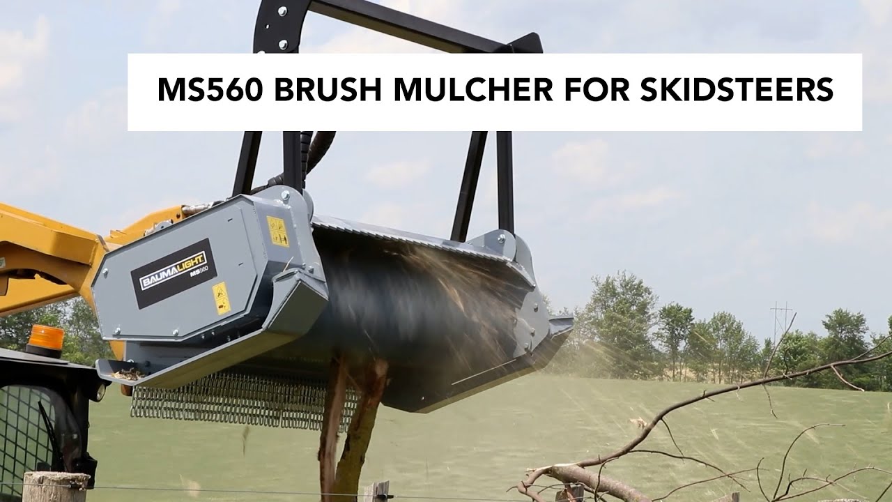 MS560 Brush Mulcher for Skidsteers