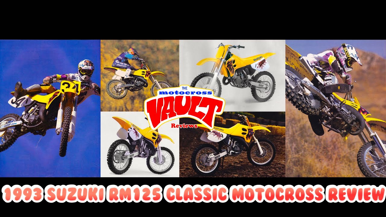 Обзор Suzuki RM125 1993 года | Двухтактный гоночный мотоцикл начала 90-х с двигателем объёмом 125...
