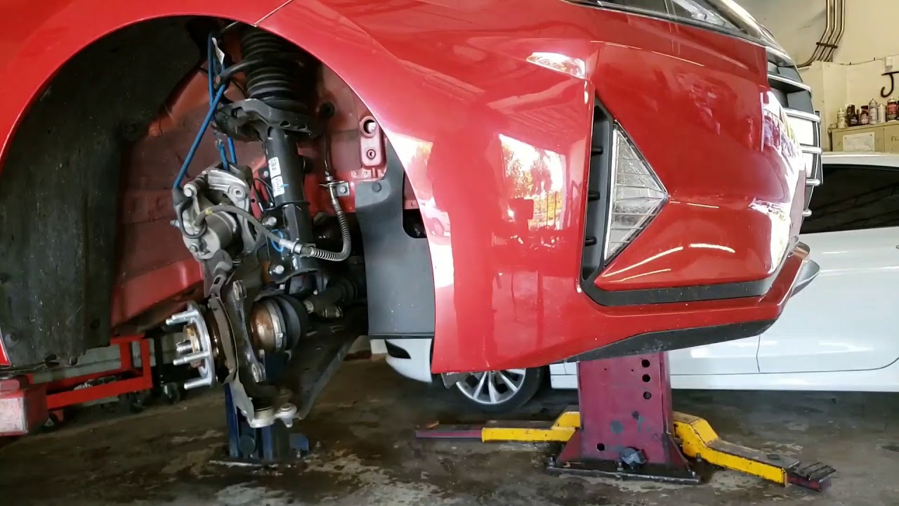 Hyundai elantra front hub replacement