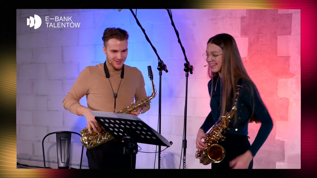 e-Bank Talentów - Jakub Muras - saksofon - Lena Maruchacz