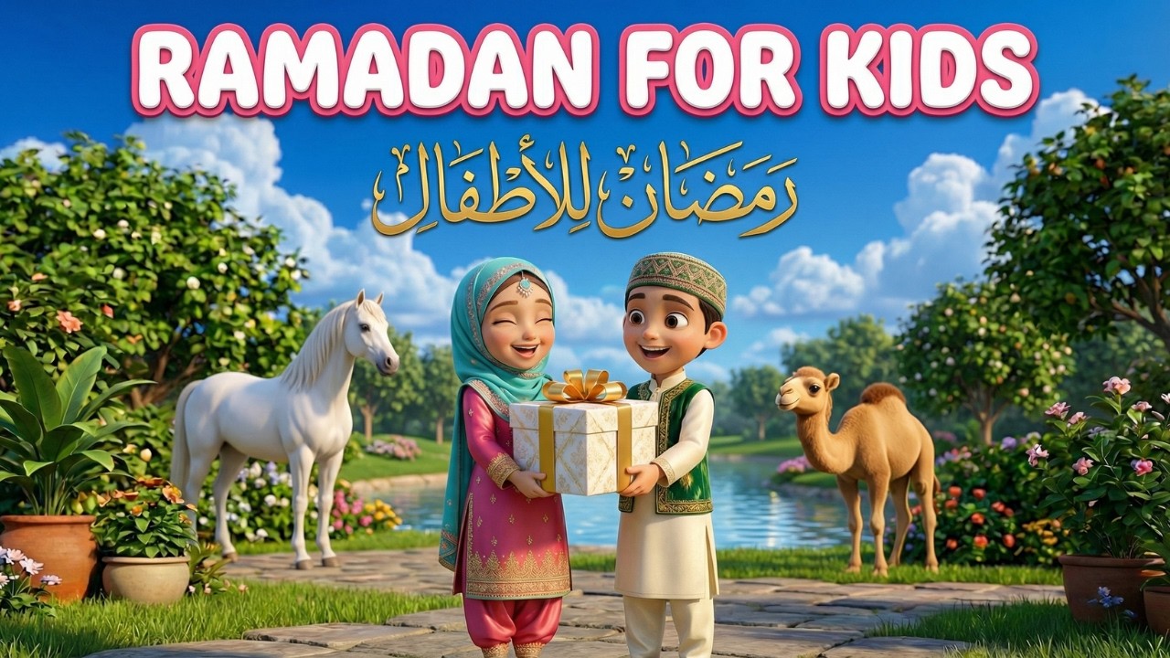 Ramadan for Kids 2026&ndash;Al-Rahman | 99 Names of Allah Nasheed & 3D Islamic Cartoon #ramadan  #nasheed