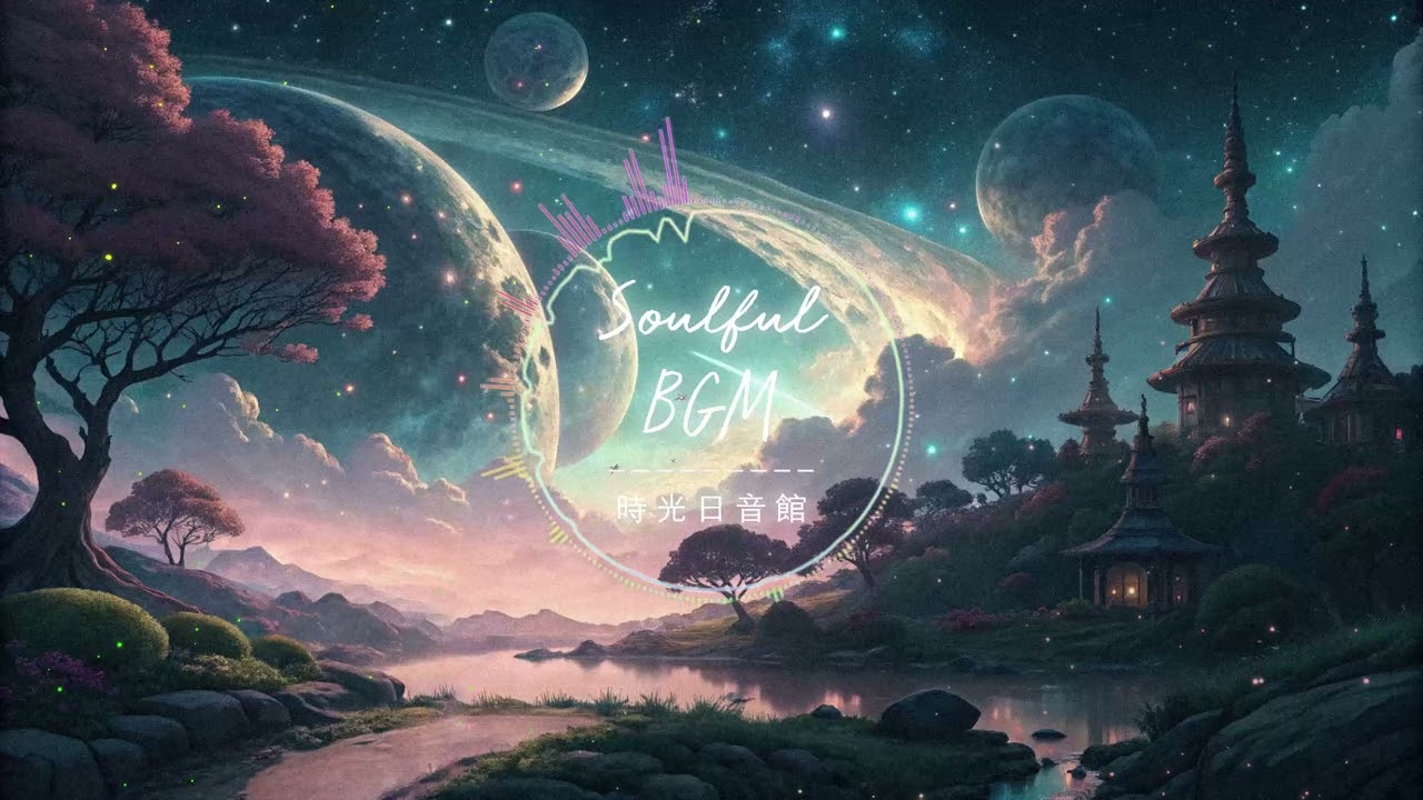 【月光の紗｜Gauze in the Moonlight】Instrumental Music｜Beautiful Relaxing Music｜Working｜勉強用BGM｜作業用BGM