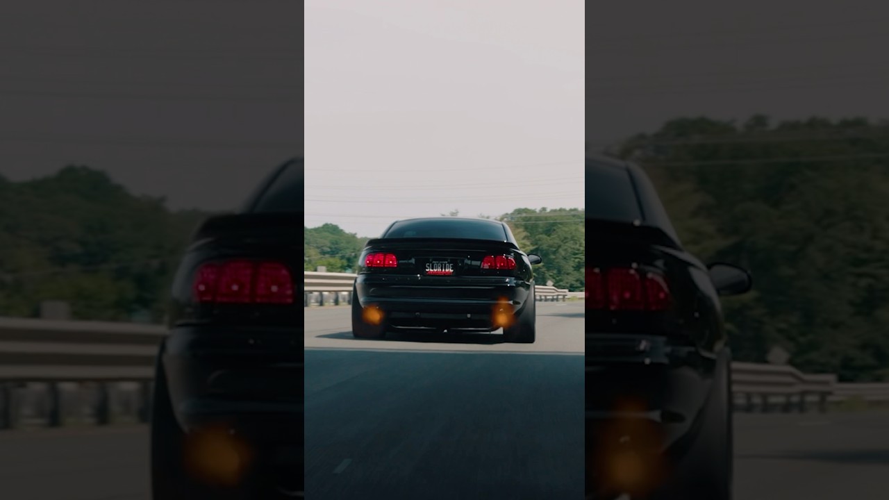 MUSTANG COMIN&rsquo; THROUGH 😤 #mustang #sn95 #vortech #supercharged