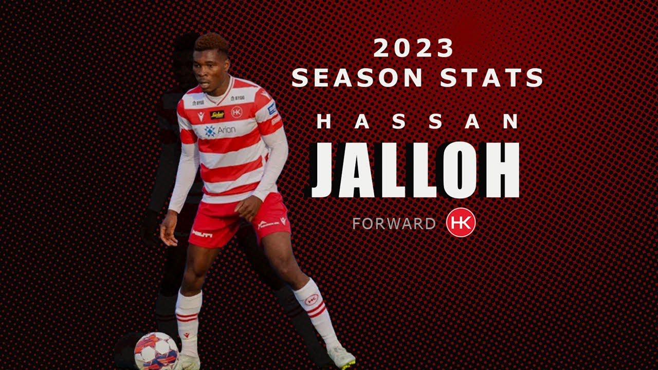 HASSAN JALLOH 2023 SOCCER HIGHLIGHT - BESTA DEILD KARLA (ICELAND)