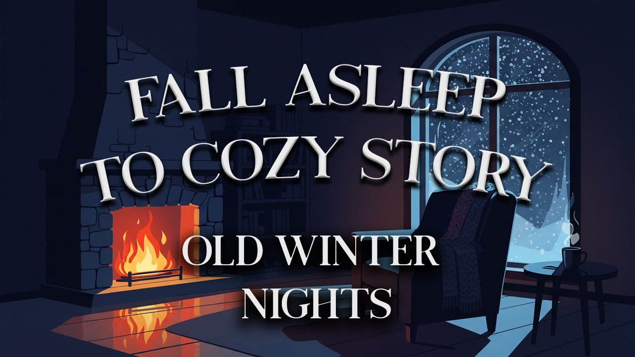 4 Hours Cozy Winter Sleep Story: Winters Before Electricity | Fall Asleep Fast ASMR
