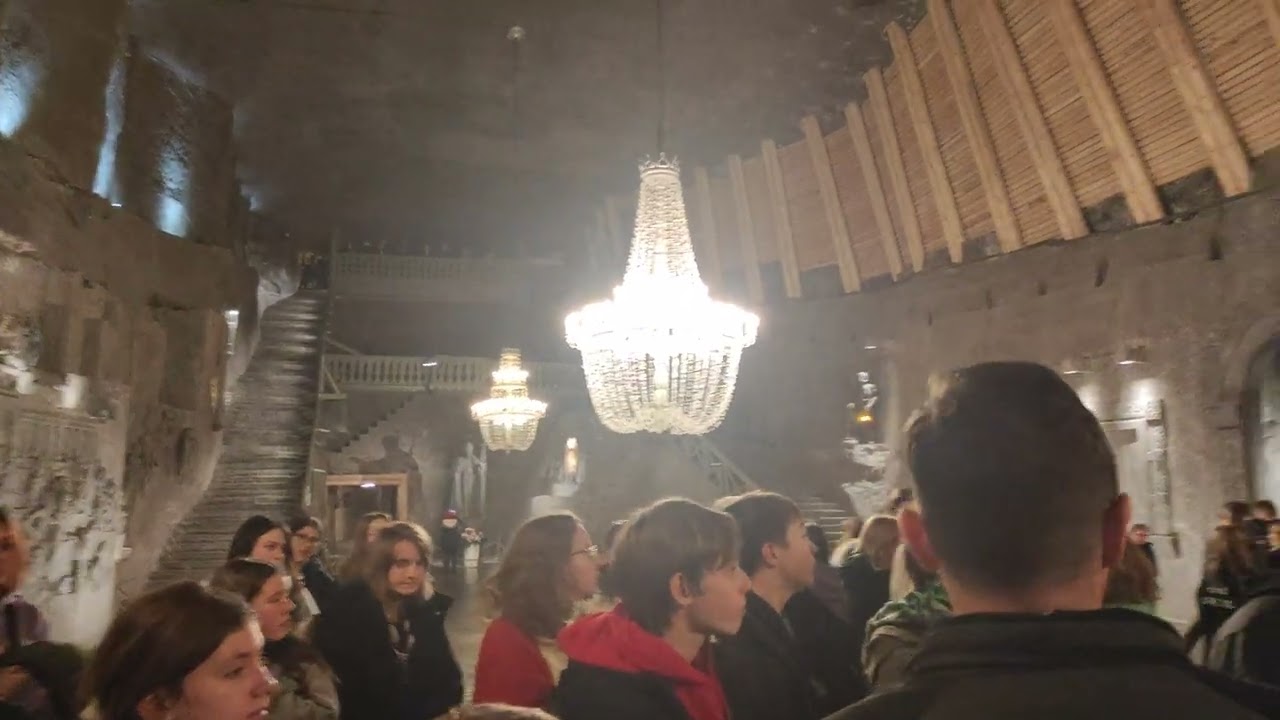 Kaplica św. Kingi w Kopalni Soli w Wieliczce   #travel #history #wieliczka #harcerstwo