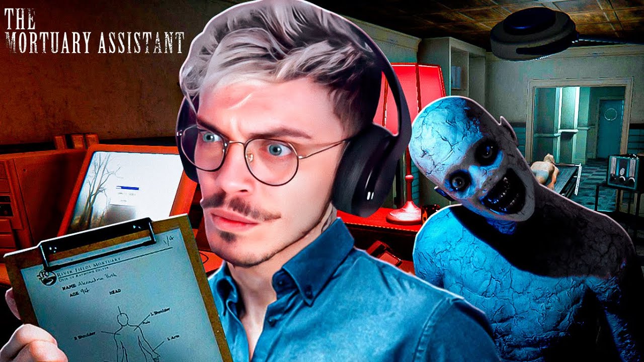 trabalhei SOZINHO em um necrotério assustador - The Mortuary Assistant