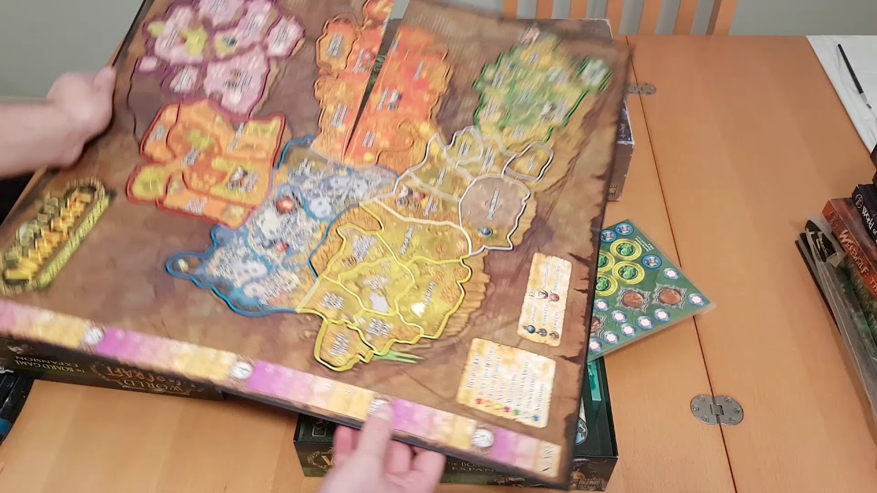 World of Warcraft: The Board Game - Burning Crusade Expansion - Unboxing