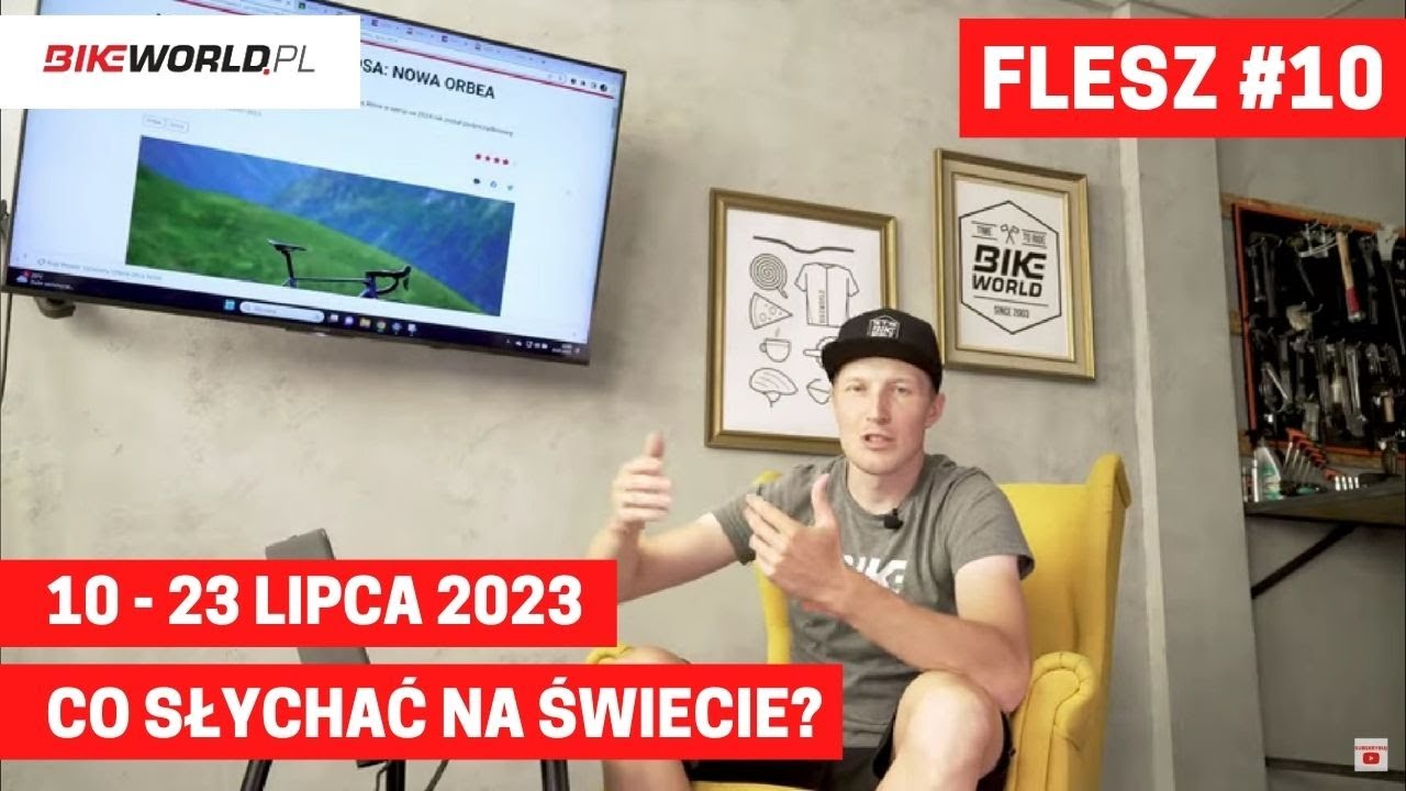 Bike World Flash #10: co słychać w rowerowym świecie?  (10 - 23.07.2023)
