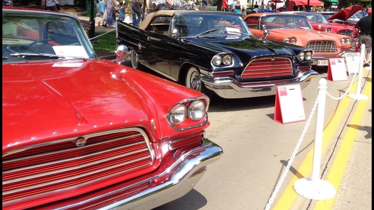Chrysler 300 Letter Cars 1955 B C D E F G H J 1964 K all together on My Car Story with Lou Costabile