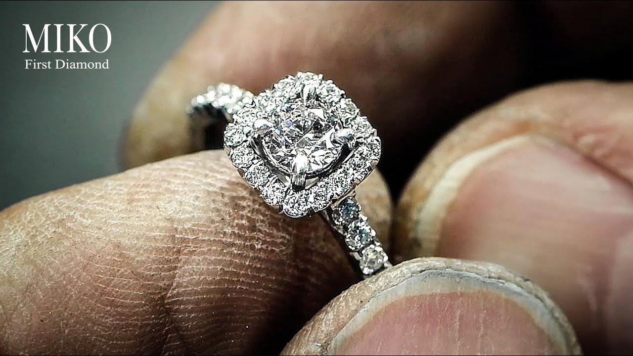 미꼬 MIKO | 대한민국 최고 세공 장인의 완벽한 다이아몬드 세팅  | 0.3 CT DIAMOND  SOLITAIRE RING PRONG SETTING