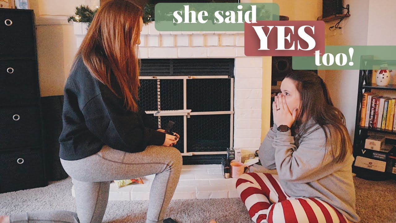 I PROPOSED ON CHRISTMAS DAY | LGBTQ PROPOSAL | HANNAH SCHOENBEIN
