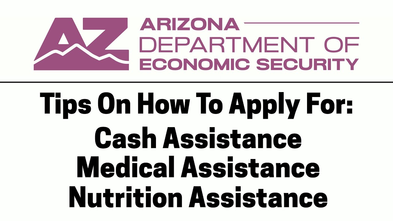 How To Apply For Cash, Medical and Nutrition Assistance