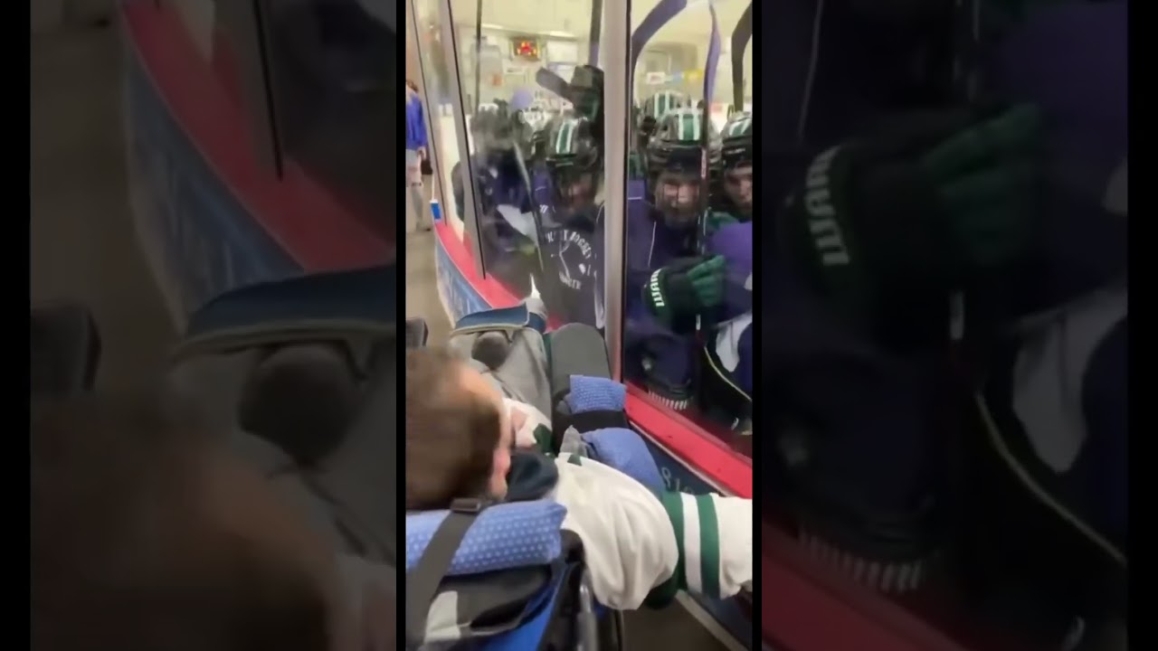 Jack and the Alpena High Wildcats celebrate another win! #wearewildcats #1fan  #hockey