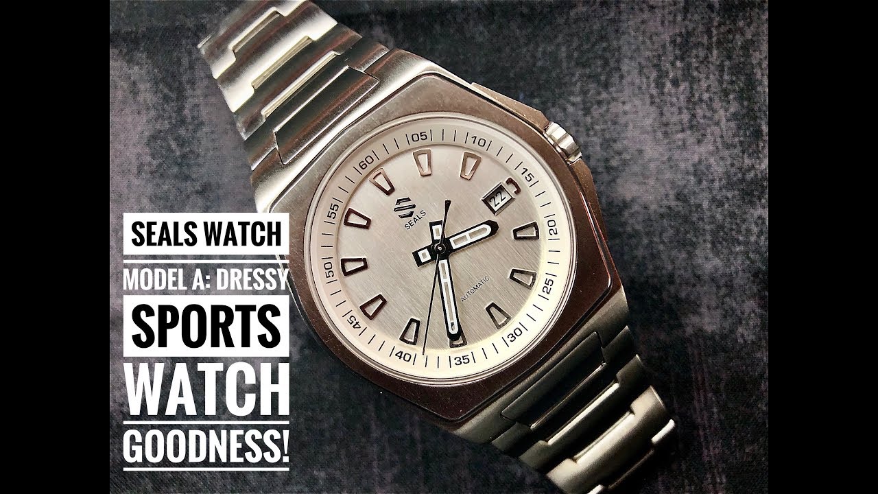 Seals Model A Watch Review: An Amazing Dressy Sports Watch
