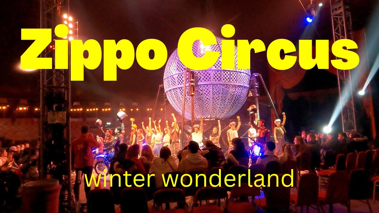 Zippos Circus in winter wonderland | @ZipposCircusTV  |VLOGMAS